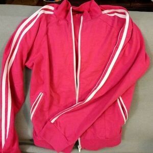 Almost Famous Pink and White Women's Sweatshirt